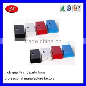 Customized E-go Fittings Aluminium Colorful Box Mod CNC Machining Service Parts thumbnail-1