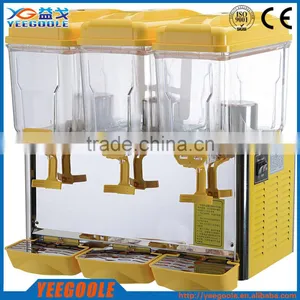 3 Tanks Electric Cold Fruit Juice Dispenser for Sale thumbnail-1