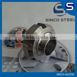ASME/ANSI B16.9 2 Inch Stainless Steel Union Pipe Fitting thumbnail-1