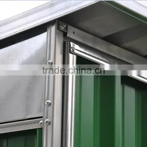 2015 Eco Friendly Shed Low Price Green Aluminium Garden Shed for Storage thumbnail-4