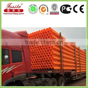 Orange Pvc Electric Conduit Pipe thumbnail-6