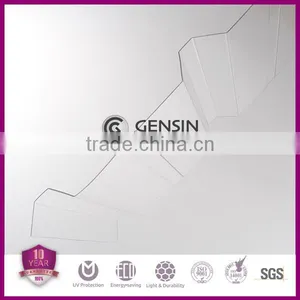 DIY Plastic Roof Covering Corrugated Polycarbonate Sheet Long Service Life thumbnail-3