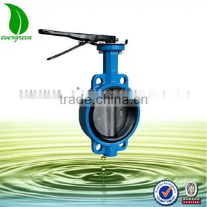 Cast Iron Wafer Butterfly Valve for Irrigation System thumbnail-1