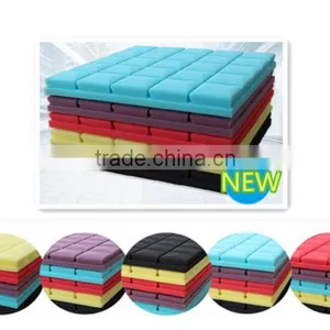 China Wholesale Sound Absorbing Acoustic Foam Panels With Wedge/egg/pyramid Shape thumbnail-4