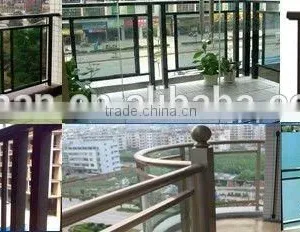 Modern Metal Stair Railings Decorative Aluminium Stair Railings thumbnail-3