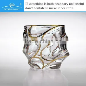 Small Gold Decorative Glass Tableware for Wedding thumbnail-1