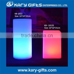 Fireproof Rechargeable Restaurant LED Small Pillar Light thumbnail-4
