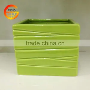 2017 Mini Ceramic Square Pots for Sale thumbnail-5