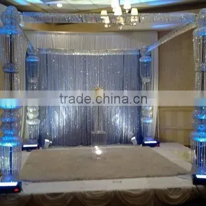 Wedding Pillar / Wedding Stage Pillars / Crystal Padestal thumbnail-2