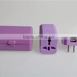 Wontravel 100% OEM USB Adapter and Unviersal USB Travel Charger With 3A USB Port for Hotel Gift thumbnail-5