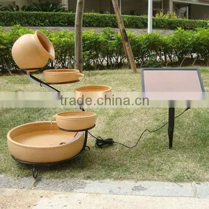 Tiered Resin Solar Garden Water Fountain (CE/UL/SGS) thumbnail-1