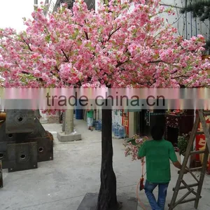 Flowers Plant Type Fiberglass Material Artificial Cherry Blossom Trees thumbnail-1