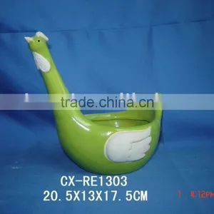 Porcelain Check Shape Egg Storage thumbnail-1