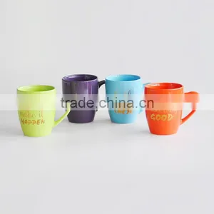 Belly Shape Coffee Mug, Ceramic With Decal Printing thumbnail-2