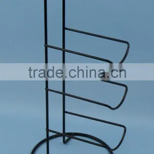 Townhouse Wine Rack, 3 Bottle, Black thumbnail-1