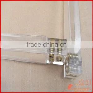 Acrylic Table Furniture Legs With Metal Screws thumbnail-1