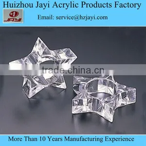 High Quality Wholesale Acrylic Christmas Napkin Ring,clear thumbnail-1