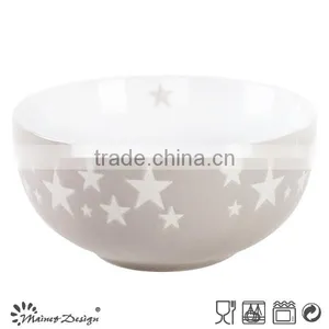 Wholesale Dinnerware Ceramic Stoneware Christmas Bowl thumbnail-1