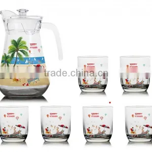 Printing Glass Dinner Set thumbnail-3