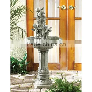 Playful Cherubim Garden Water Fountain thumbnail-1