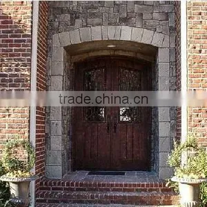 Bisini Antique Design Iron Double Entry Door (BG90086) thumbnail-1