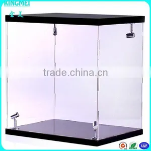 6 Tiers Acrylic Display Case, 24 Slot Clear Car Model Display Holder, Wall Mounted Lucite Display Box thumbnail-3