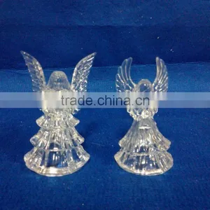 Dongguan Acrylic LED RBG Light Hanging Small Angel Figurines Ornament thumbnail-4