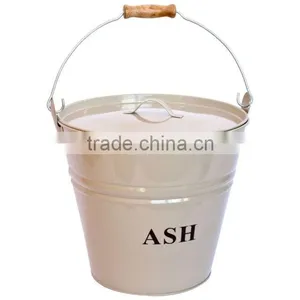 Metal Bucket Fireplace Bucket Metal Ash Bucket thumbnail-2