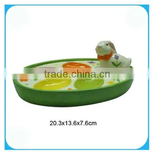 Ceramic Easter Rabbit Fruit Compote thumbnail-1