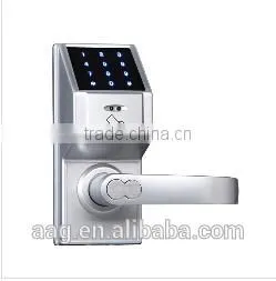 Number Fingerprint Digital Hotel Drawback Smart Card Reader Door Lock for Wooden Door thumbnail-1