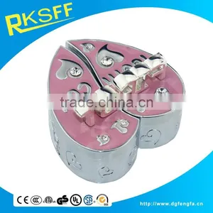 Die Casting Zinc Alloy Exquisite Baby Gift Baby Tooth and Curl Box Set thumbnail-4