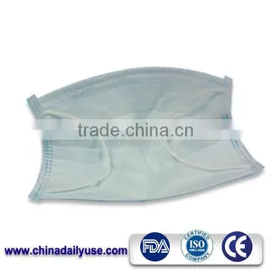 Disposable Non Woven Tie-on Face Mask,3ply Medical Supplies Disposable 3 Ply Non Woven Face Mask,Disposable Non Woven Face Mask thumbnail-3