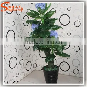 High 130 CM Mini Artificial Plant Bonsai Fake Yellow and Red Flower Wholesale thumbnail-2