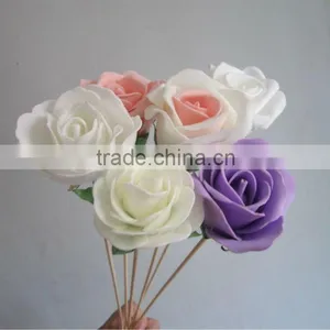 Artificial Rose on Stick thumbnail-1