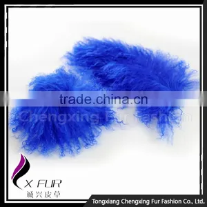 CX-A-47E Wholesale Girls Cheap Cute Gift Lamb Fur Slap Cuff Bracelet thumbnail-2