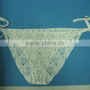 Crochet Bikini White,white Bikini thumbnail-1