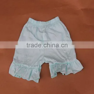 Children's Boutique Clothing Kids Soft Pink Ruffle Shorts Pant Baby Girl Short Hot Bloomers thumbnail-2