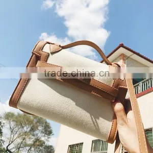 Zm50215b 2017 New Style Lady Canvas Bag Simple Women Hand Bags thumbnail-1