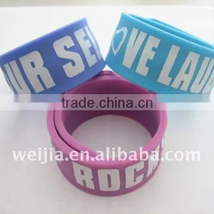 Silicone Slap Band thumbnail-1