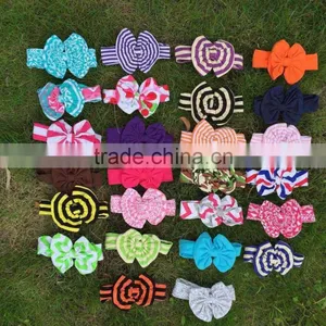 2015 New Baby Girls Hair Band Kids Headband Bowknot Headband Headband Set thumbnail-1