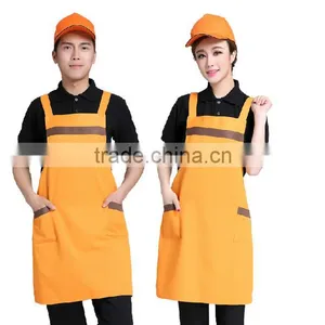 Korean Version of Fashion Polyester - Cotton Apron Custom Advertising Gifts Promotional Apron Custom Kitchen Aprons Customized l thumbnail-4