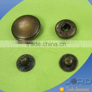 Western Europe Hot Sale Fastener Custom Press Metal Snap Button for Cloths thumbnail-1