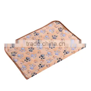 Pet Mats Thick Blanket Cat Dog Puppy Kitten Warm Waterproof Fleece Soft Blanket Bed Mat Paw Print New thumbnail-5