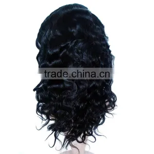Wholesale 130% Density Body Wave Brazilian Human Hair Extensions Wigs thumbnail-4