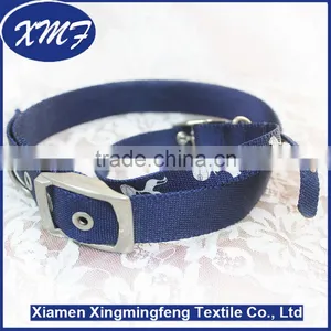 Custom Logo Dog Collars With Mental Buckles thumbnail-1