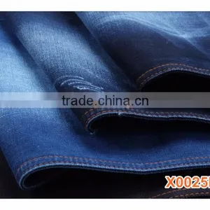 China Professional Manufacturer Bamboo Denim Fabric 100 Cotton Fabric Denim for Jeans thumbnail-2
