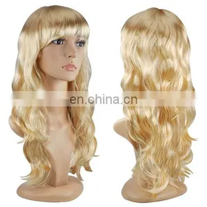 Womens Ladies Girls Blonde Party Use Cosplay Wig With Pretty Design FW2102 thumbnail-1