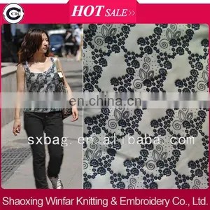 Shaoxing Winfar DTY Flocking Scuba Polyester Fabric Glue for Garment thumbnail-1