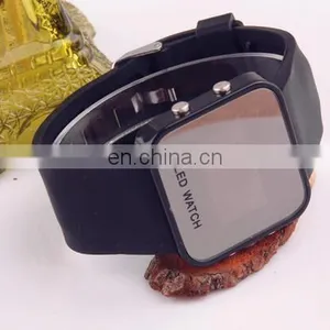 GODBEAD Super Touch Screen Electronics Women Watches Silicone Watch Soft Watchband Square Shape Big Display thumbnail-6