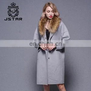 Winter New Cashmere Coat Women High - End Pure Wool Double - Sided Lady Coat thumbnail-1